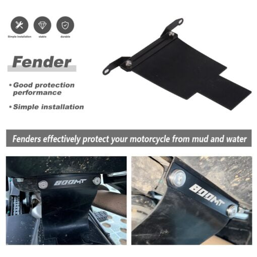 Shock Absorber Splash Guard Mudguard FOR CF MOTO 800 MT Fender Silicone + aluminum alloy - Image 8