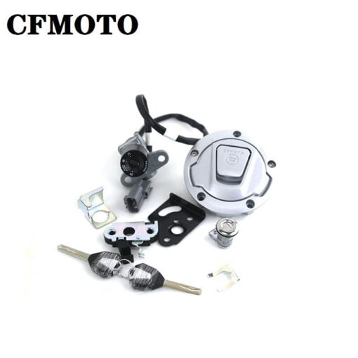 original accessory 800MT / Ibex 800 sports version lock combination CF800-5 set lock electric door lock of oil tank - Image 6
