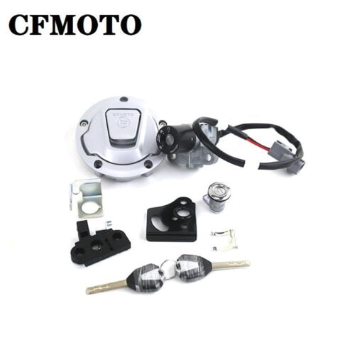 original accessory 800MT / Ibex 800 sports version lock combination CF800-5 set lock electric door lock of oil tank - Image 3