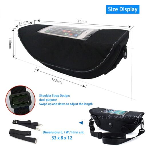 Waterproof Bag Handlebar For CFMOTO 800MT / Ibex 800 - Image 13