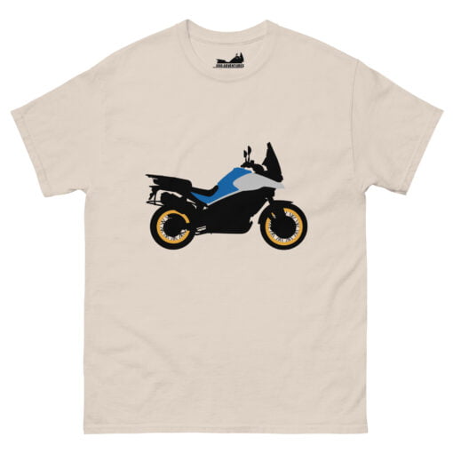 800 Touring Shadow Blue/Grey Men's classic tee - Image 4