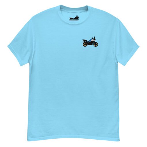 800 Touring Blue/Grey Mini Men's classic tee - Image 3