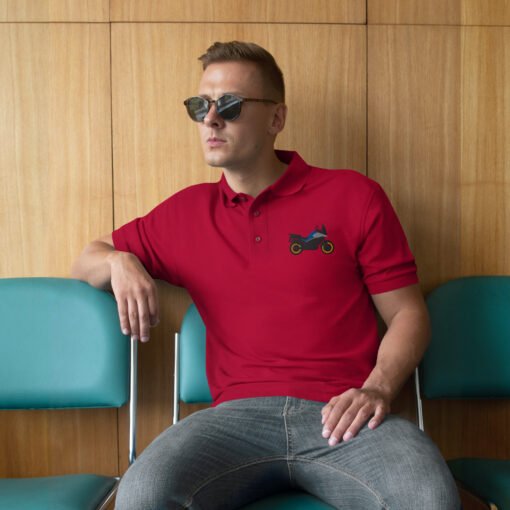 800 Touring Men's Premium Polo - Image 3