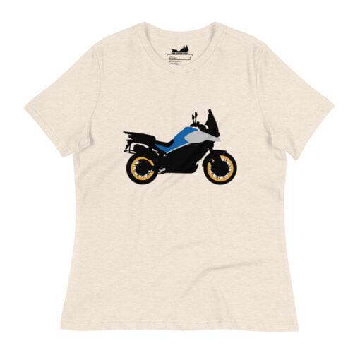 800 Touring Blue/Grey Women's Relaxed T-Shirt - Image 5