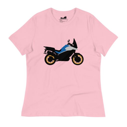 800 Touring Blue/Grey Women's Relaxed T-Shirt - Image 4