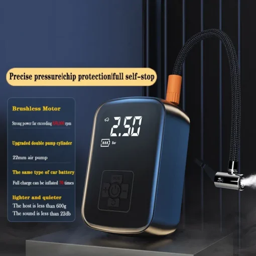 Wireless Air Compressor for Motorcycle - Image 2