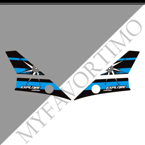 Touring Explore Edition Decals Trunk Luggage Cases For CFMOTO 800MT / Ibex 800 - Image 14