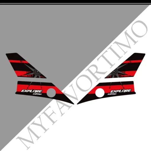 Touring Explore Edition Decals Trunk Luggage Cases For CFMOTO 800MT / Ibex 800 - Image 13