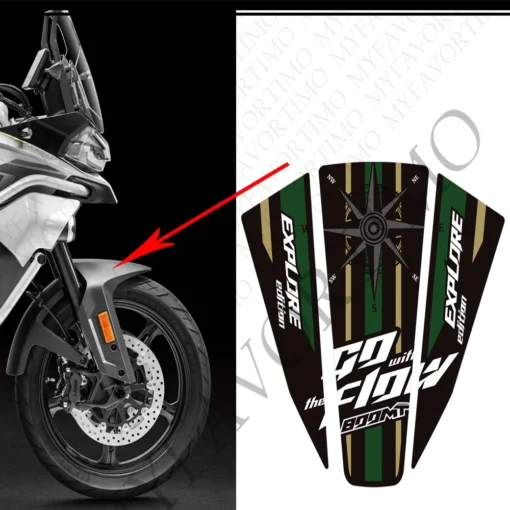 Touring Explore Edition Decals Trunk Luggage Cases For CFMOTO 800MT / Ibex 800