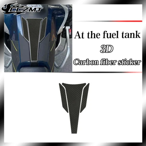 3D carbon fiber protective stickers For CFMOTO 800MT / Ibex 800 - Image 4