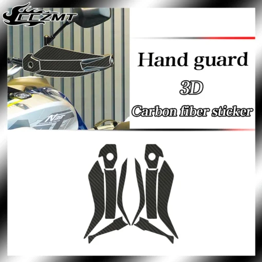 3D carbon fiber protective stickers For CFMOTO 800MT / Ibex 800 - Image 8