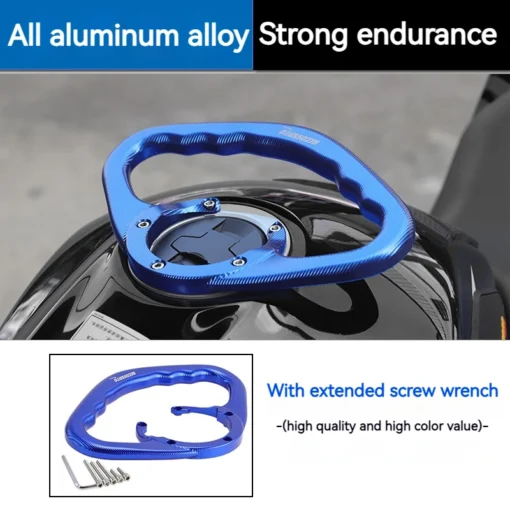 Aluminum Alloy Rear Seat Handle Bracket with Fuel Tank Cap and Armrest for Passenger Comfort For CFMOTO 800MT / Ibex 800 - Image 10