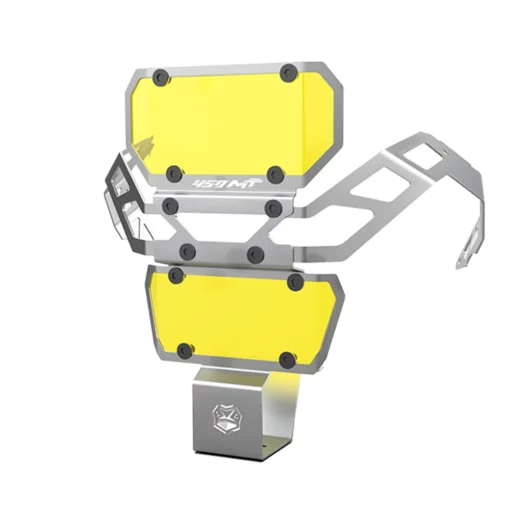 Headlight Guard Cover Protection Front Light Protector For CFMOTO 450MT - Image 7