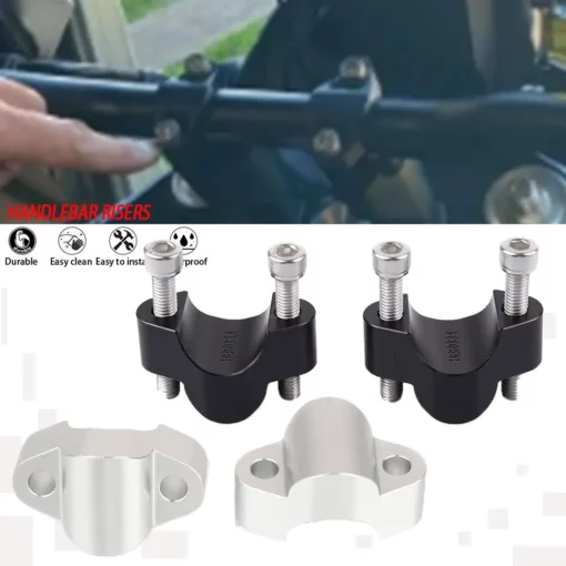 Handlebar Risers Bar Clamp Cover For CFMOTO 450MT 2024 800MT / Ibex 800 2021-2024