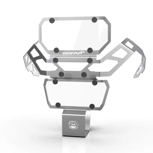 Headlight Guard Cover Protection Front Light Protector For CFMOTO 450MT - Image 9